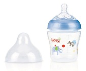 NUBY 180ML PRINTED BOTTLE WITH SLOW FLOW 9