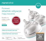 NANOBEBE BREASTMILK BOTTLE TEAL 3 PACK 10