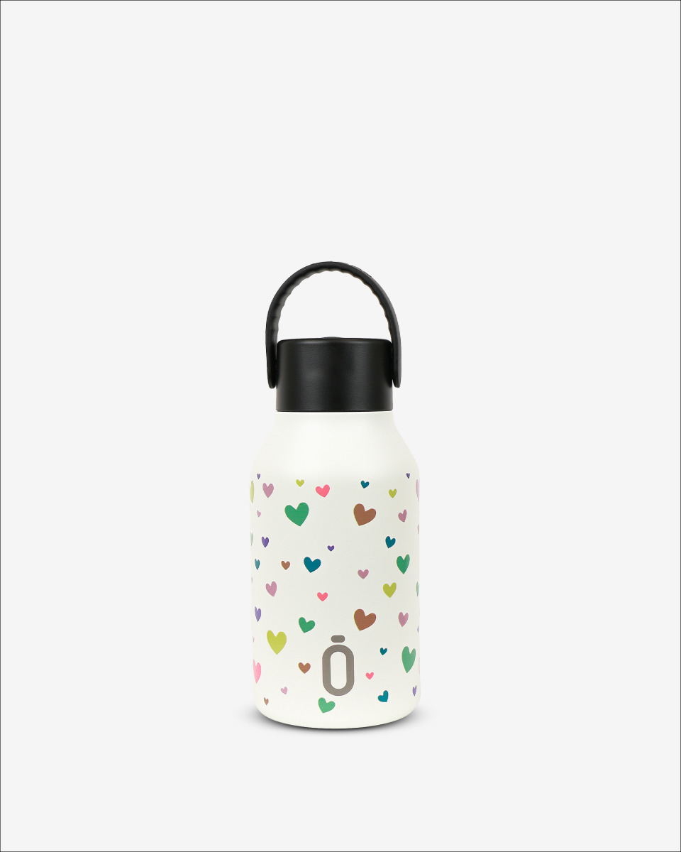 Butelka termiczna Runbott Mii 350 ml - kremowa konfetti 1