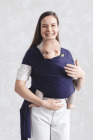 Chusta do noszenia dziecka BOBA Wrap - granatowy 2