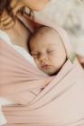 Chusta do noszenia dziecka BOBA Wrap - jasny róż 3