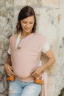Chusta do noszenia dziecka BOBA Wrap - jasny róż 6