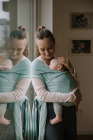 Chusta do noszenia dziecka BOBA Wrap - morska zieleń 9