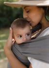 Chusta do noszenia dziecka BOBA Wrap - szary 4