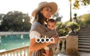 Chusta do noszenia dziecka BOBA Wrap - szary 9