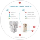 Cloud b® Elliot Elephant™ On The Go - Szumiący Słonik z pozytywką 2