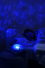 Cloud b® Tranquil Turtle™ Aqua - Lampka nocna z projekcją świetlną - Żółw podwodny niebieski 9