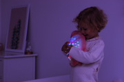 Cloud b® Twinkling Twilight Turtle™ Pink - Lampka nocna z projekcją świetlną - Żółw różowy 9