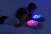 Cloud b® Twinkling Twilight Turtle™ Pink - Lampka nocna z projekcją świetlną - Żółw różowy 10