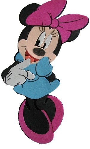 Dekoracja ścienna - Myszka Mickey - Minnie 1