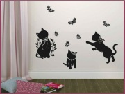 WALL DECORATION CATS 2