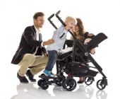 Dostawka do wózka dla starszego dziecka - czarny 7