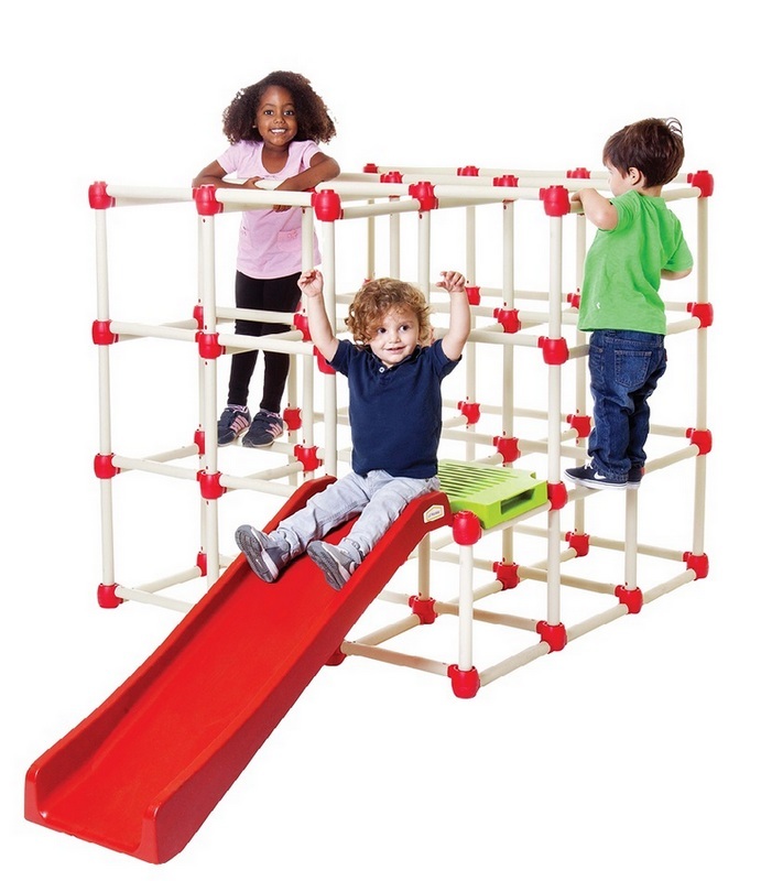 Drabinka dla dzieci Climb n' Slide Cube ze schodami i ślizgiem 1