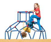 Drabinka dla dzieci Dome Climber - niebieska 2