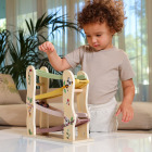 WOODEN RACE RAMP CAR BOHO CHIC 6