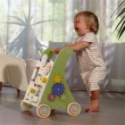 Drewniany edukacyjny chodzik-pchacz 2w1 - Born to Party 2