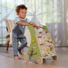 Drewniany edukacyjny chodzik-pchacz 2w1 - Born to Party 4
