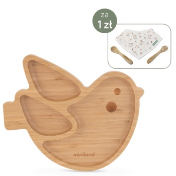 WOODEN PLATE CHICK FSC 100% 1