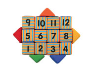 Edukacyjne klocki - puzzle   8