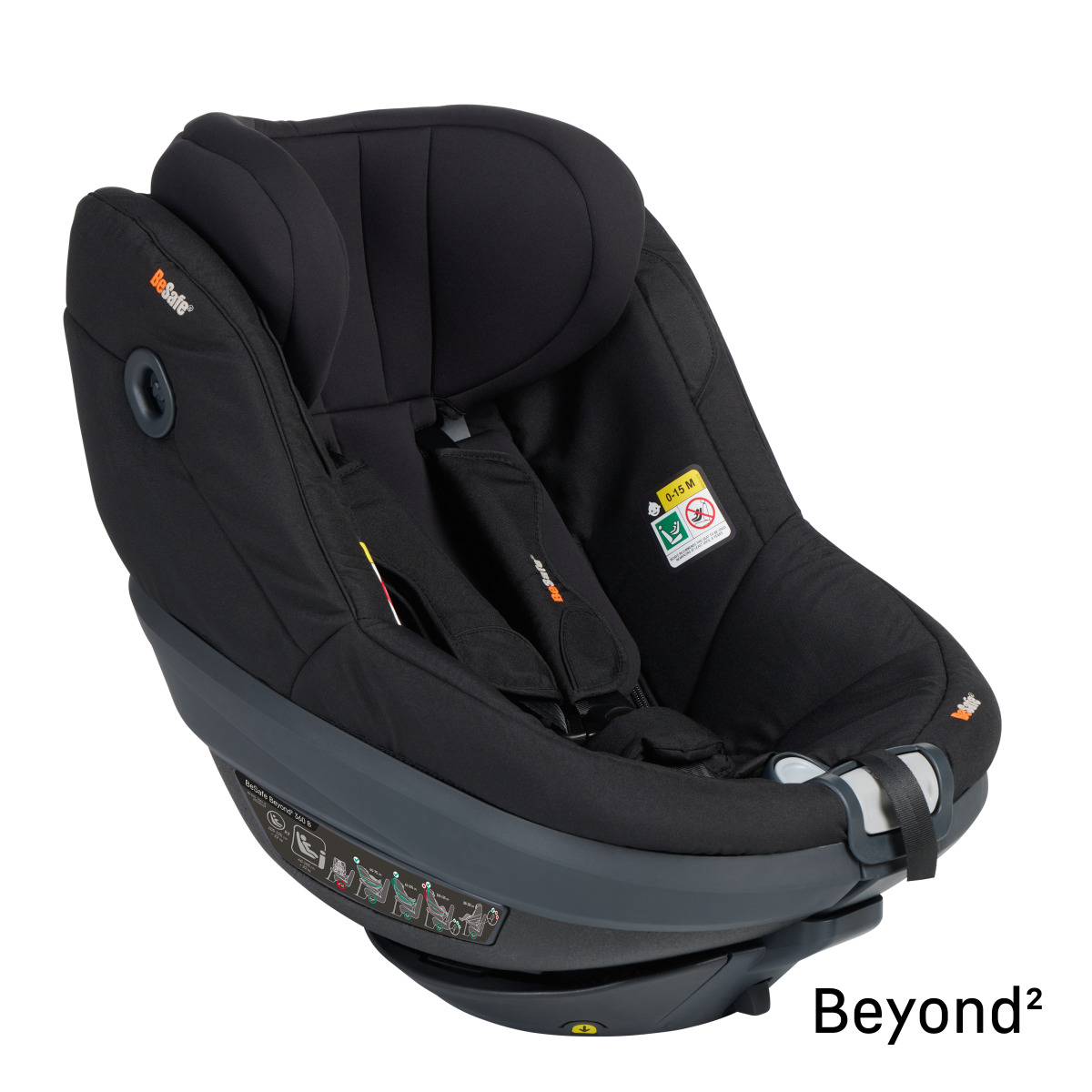 Fotelik samochodowy BeSafe Beyond 2 360 B - czarny cab 1