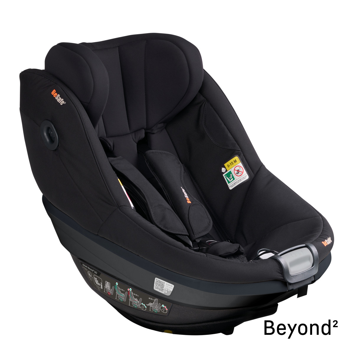 Fotelik samochodowy BeSafe Beyond 2 360 - czarny cab 1