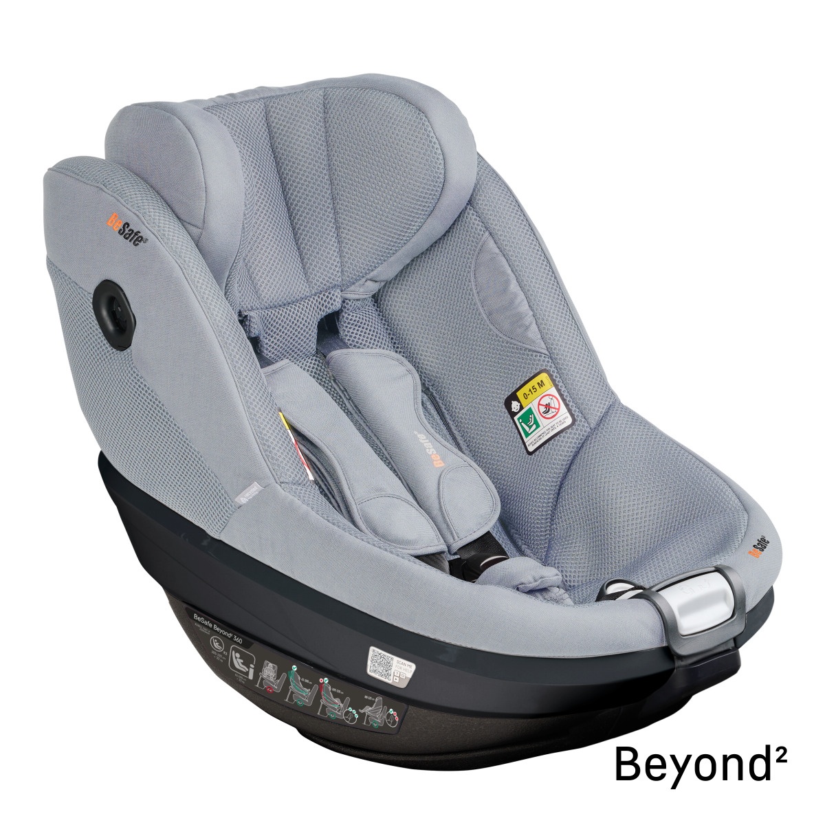 Fotelik samochodowy BeSafe Beyond 2 360 - peak mesh 1