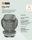 Fotelik samochodowy BeSafe Flex Fix 2 - pastelowa oliwka Soft Breeze 10