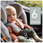 Fotelik samochodowy BeSafe Stretch - niebieski melange 8