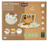 Gimnastyka/mata edukacyjna z drewnianym stojakiem - Garden of Adventures 11