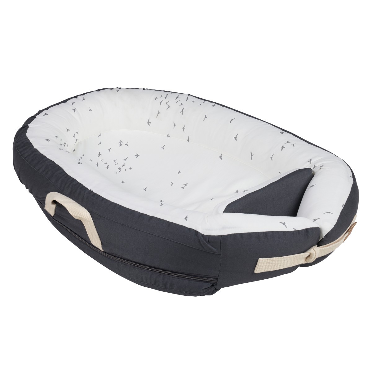 VOKSI BABY NEST PREMIUM DARK GREY 1