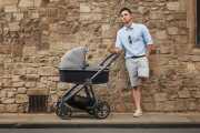 OYSTER 3 CARRYCOT CAVIAR HERRINGBONE 5