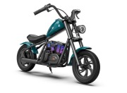 CRUISER ELECTRIC MOTORCYCLE BLUE 2