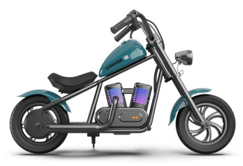 CRUISER ELECTRIC MOTORCYCLE BLUE 1