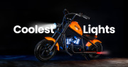 CRUISER ELECTRIC MOTORCYCLE ORANGE 9