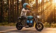 Hyper Gogo Pioneer 12 Plus Motocykl elektryczny - niebieski 8