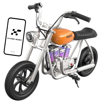 Hyper Gogo Pioneer 12 Plus Motocykl elektryczny z aplikacją - pomarańczowy  1