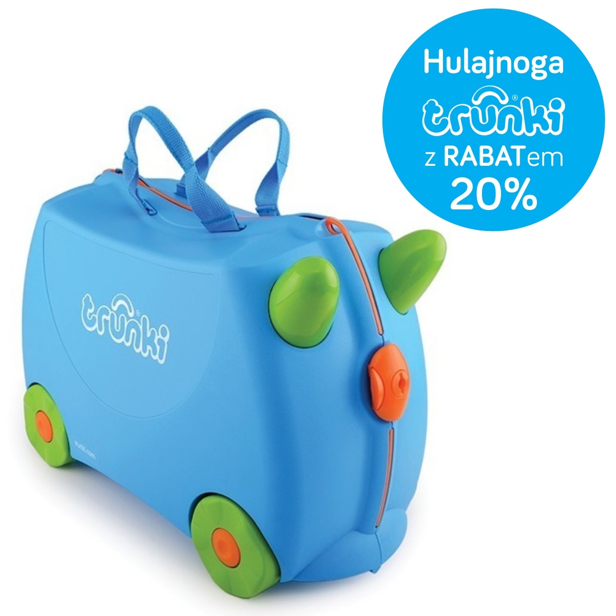 Jeżdżąca walizeczka Trunki - Terrance  1