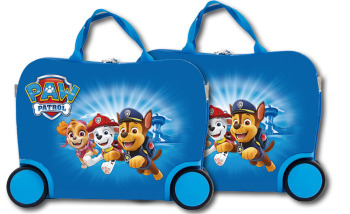 Jeżdżąca walizka podróżna - Psi Patrol - niebieska mała 1