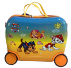 Jeżdżąca walizka podróżna - Psi Patrol - żółta mała 2