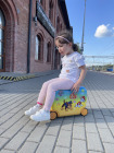 Jeżdżąca walizka podróżna Psi Patrol - żółta mała 6