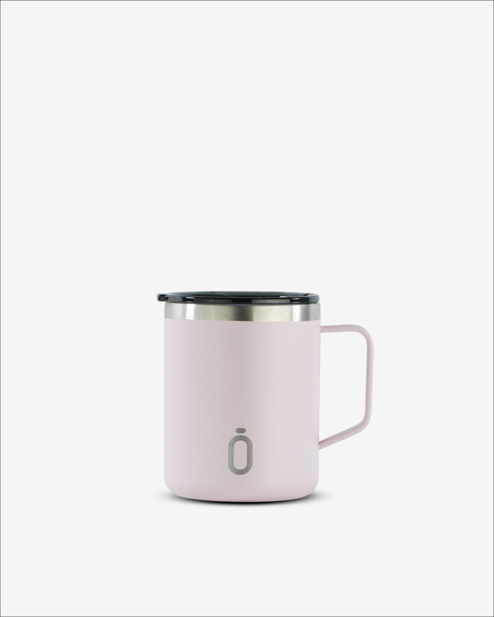 Kubek termiczny Runbott Mug 400 ml - pudrowy róż 1