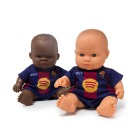 Lalka FC Barcelona chłopiec Afrykańczyk - 21 cm 2