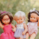 Lalka w ubranku dziewczynka Europejka z brązowymi włosami 38 cm - My Friends & Me 4