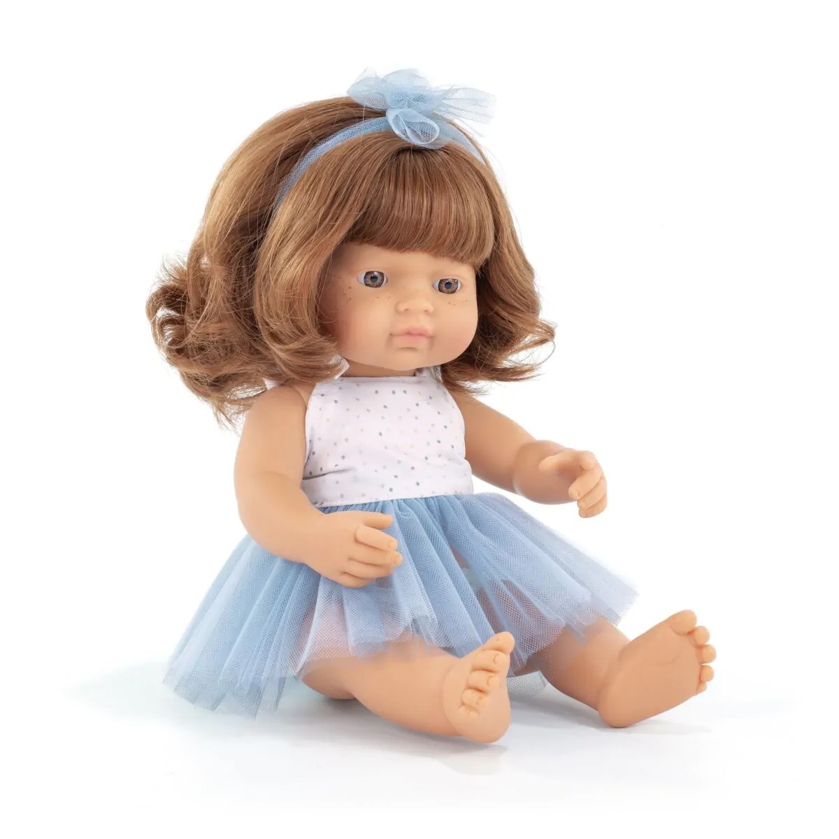 Lalka w ubranku dziewczynka Europejka z rudymi włosami 38 cm - My Friends & Me 1
