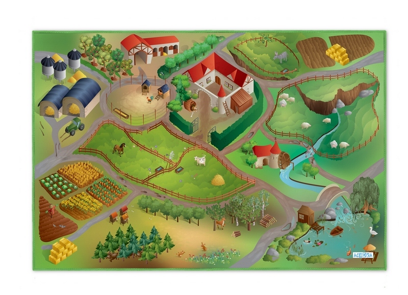 PLAY MAT FARM 75X112 1