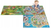 PLAYMAT LATEX -QUADRI-DINO CONNECT 4