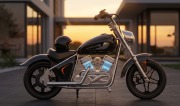 Motocykl elektryczny M5 - czarny 4