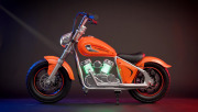 Motocykl elektryczny M5 - pomarańczowy 2
