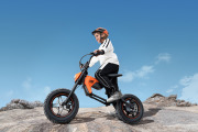 Motocykl elektryczny R8 - pomarańczowy 4