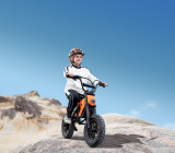 Motocykl elektryczny R8 - pomarańczowy 5